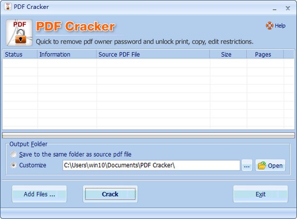 PDFCracker 绿色版下载（PDF<a href=